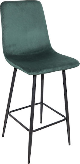 Hocker Bar Gepolstert mit Stoff Grato Olive 43.5x55x114cm