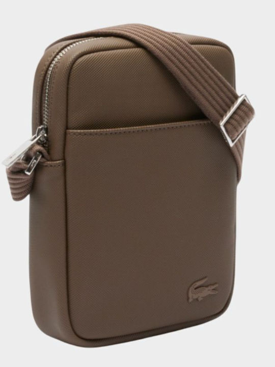 Lacoste Herrentasche Schulter Crossbody Braun NH4422HC-Q80