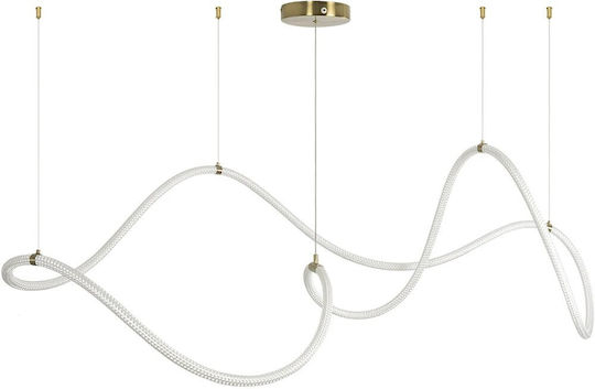 kelvo LED Κρεμαστό Φωτιστικό Λευκό 150x150x80εκ. kelvo LED Κρεμαστό Φωτιστικό Λευκό 150x150x80εκ.