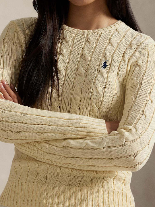 Julianna Women's Sweater Cotton Yellow