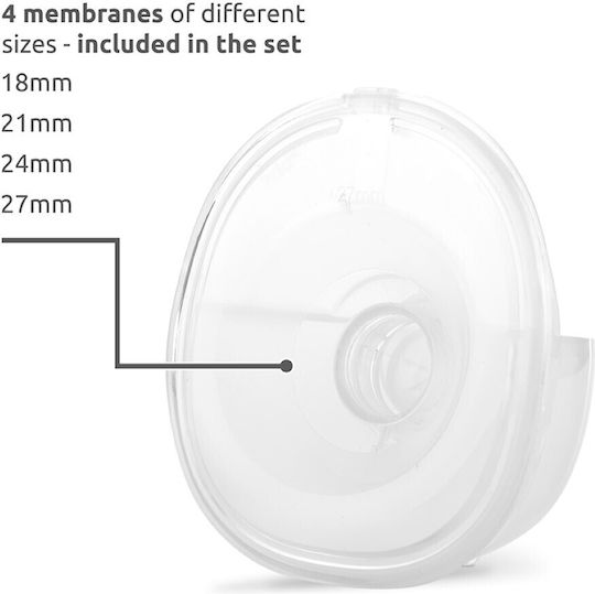 Lorelli Aya Portable Single Breast Pump Battery and Power Pink 180ml