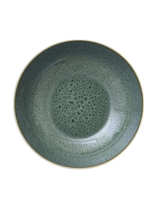 Bitz Plate Pasta Ceramic White with Diameter 20cm