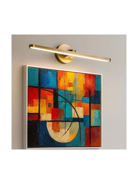 Elmark Modern Lamp Wall with Integrated LED and Natural White Light Bronze 30cm