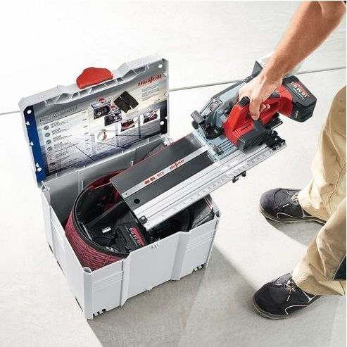 Mafell KSS 40 18M Bl Pure T-Max Δισκοπρίονο 18V 1x5.2Ah με Σύστημα Αναρρόφησης