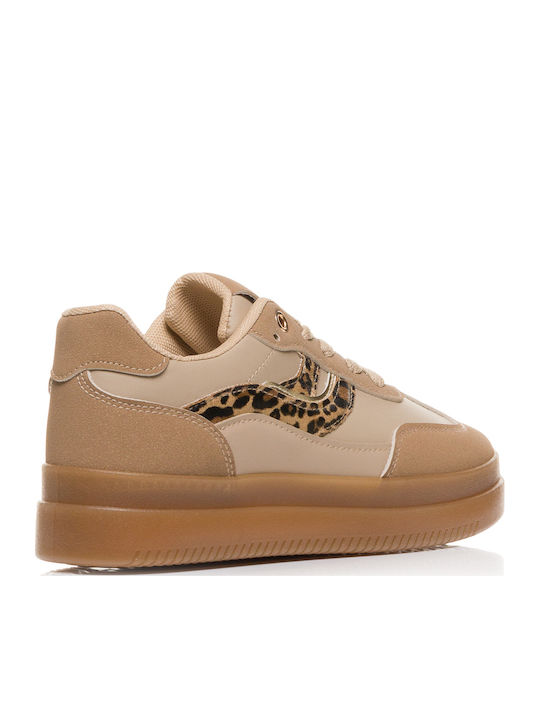 Damen Sneakers Khaki