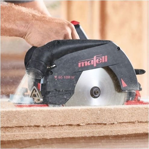 Mafell K 65 18M Bl Δισκοπρίονο 18V 1x5.5Ah με Σύστημα Αναρρόφησης