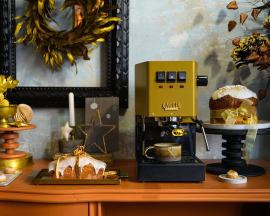 Gaggia Classic Evo Automatic Espresso Machine 1300W Pressure 15bar 2023 Yellow