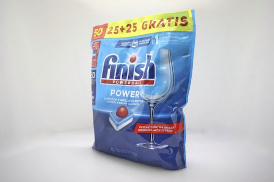 Finish Powerball Classic 50 Dishwasher Capsules