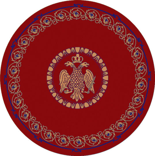 Isexan Byzantium Στρογγυλό Red με Διάμετρο 300εκ. 40-3030-5000
