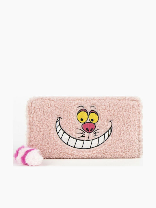 Alice In Wonderland Cheshire Groß Damen Geldbörse Klassisch Rosa