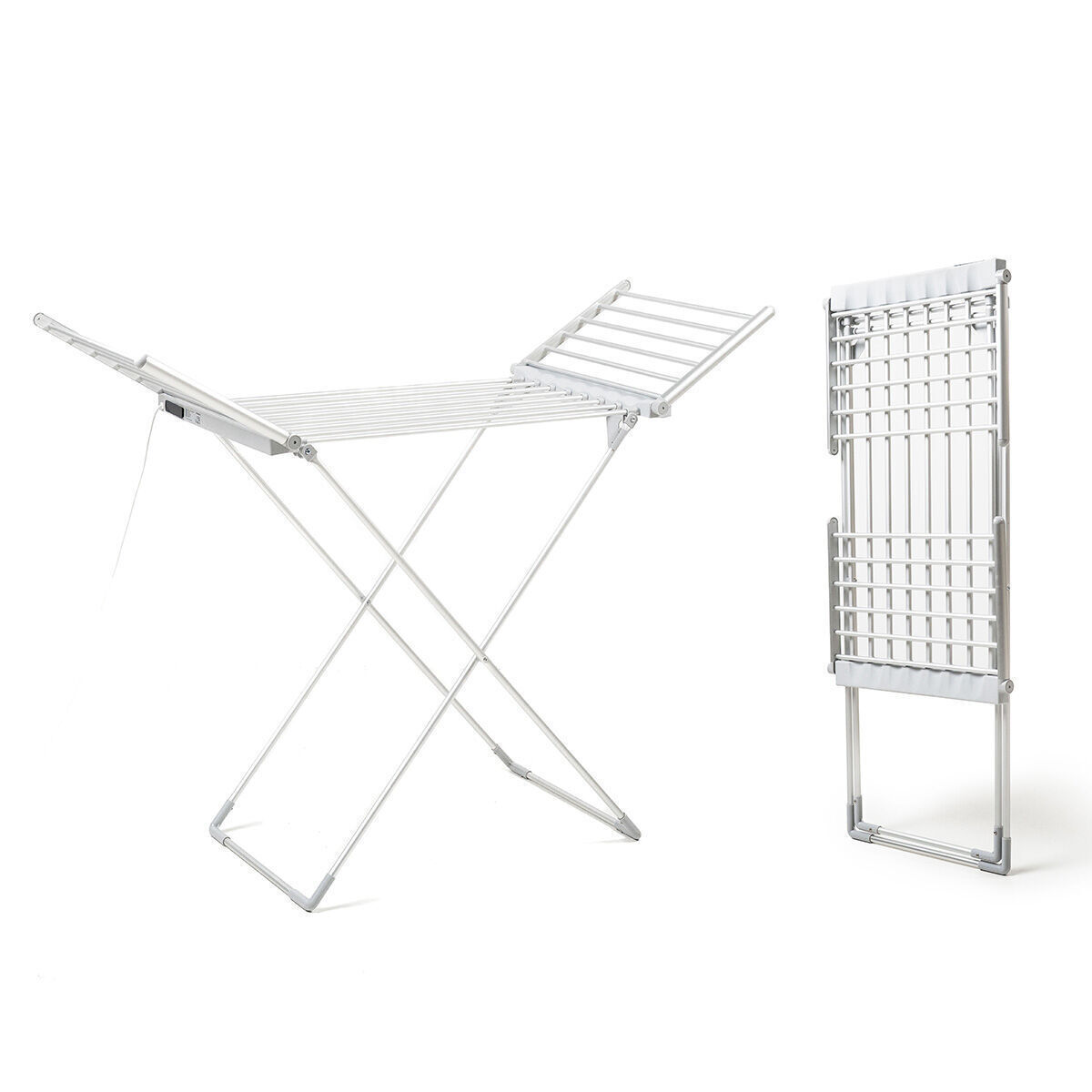 InnovaGoods Warmmat Folding Electric Floor Clothes Drying Rack