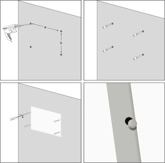 Wiltoc Infrared Heating Panel Wall Ceramic 700W White 122x62cm