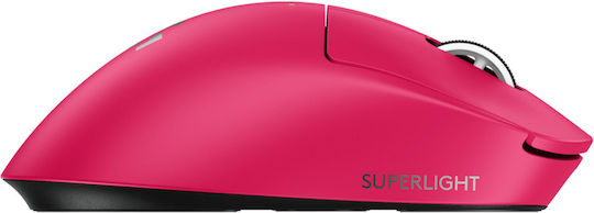 Logitech Pro X Superlight 2 DEX Ασύρματο Gaming Ποντίκι 44000 DPI Ροζ