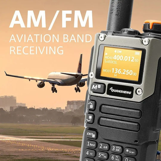 Quansheng UV-K5(8) Airband VHF 5W με Μονόχρωμη Οθόνη