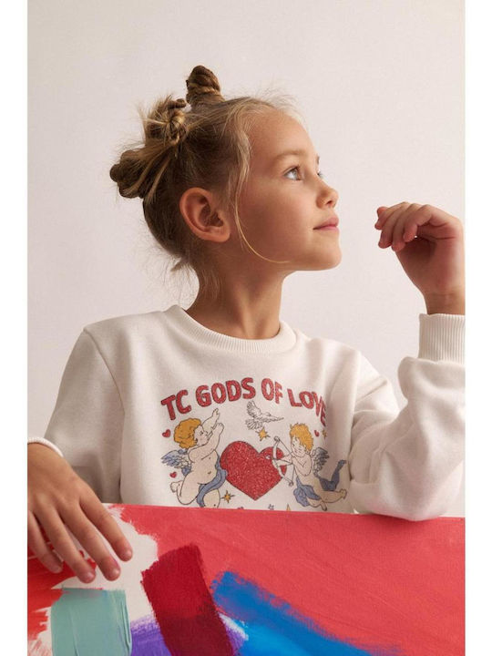 Kids Sweatpants Set White 2pcs