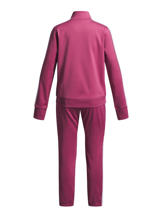 Kids Sweatpants Set Fuchsia 2pcs Em Knit Track Suit
