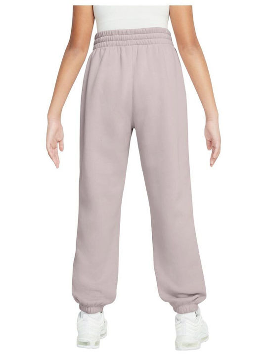 Kids Sweatpants Fuchsia Sportswear Club