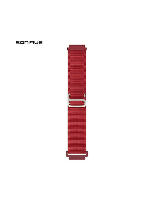Curea Nylon Alpine Loop Band Sonique 22mm Samsung Huawei Amazfit Xiaomi Honor Roșie Curea Nylon Alpine Loop Band Sonique 22mm Samsung Huawei Amazfit Xiaomi Honor Roșie