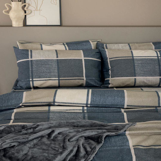 Palamaiki Duvet Cover Set Cotton Queen with 2 Pillowcases 240x250 Fb0236 Beauty, Fb0236