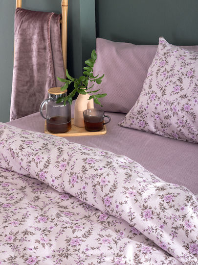 Palamaiki Duvet Cover Set Cotton Queen with 2 Pillowcases 240x250 Fb0235 Beauty, Fb0235