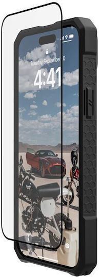 UAG Tempered Glass Μαύρο (iPhone 15 Plus)
