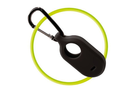 Silicone Case Keychain Mobile Origin Compatible Samsung Smarttag 2 Black