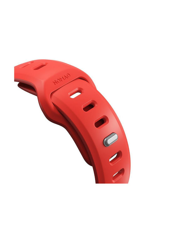 Nomad Tempo Strap Compatible Apple Watch 45 46 Mm Coral