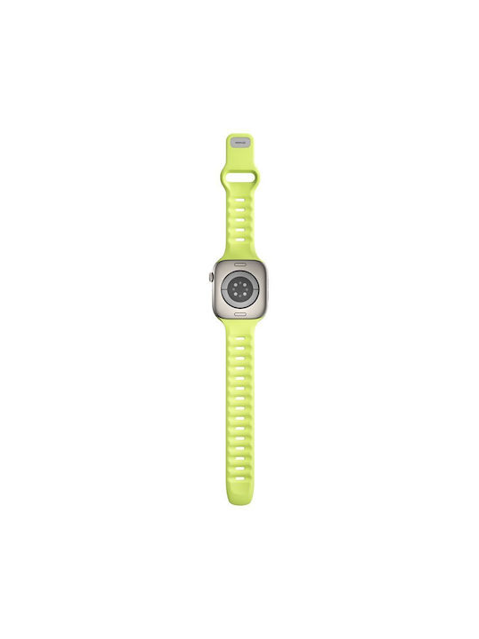 Nomad Tempo Band Compatible with Apple Watch 45 46 mm Lime