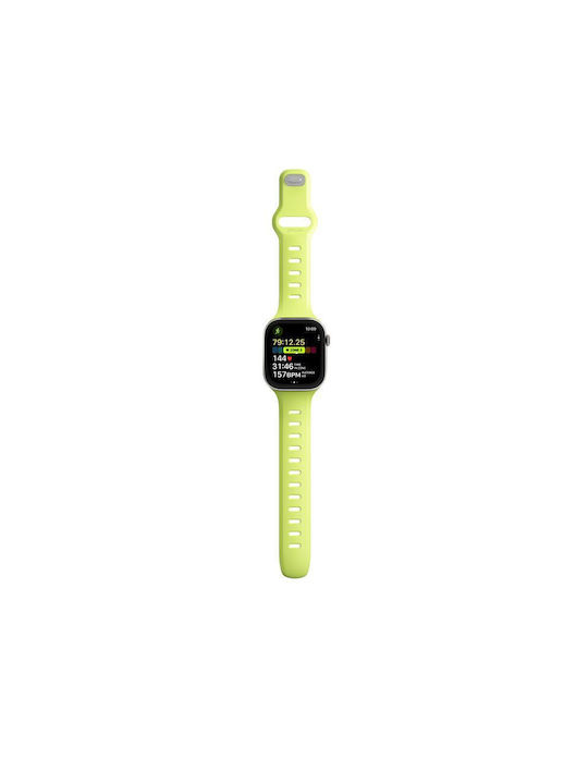 Nomad Tempo Strap Compatible Apple Watch 41/42mm Lime