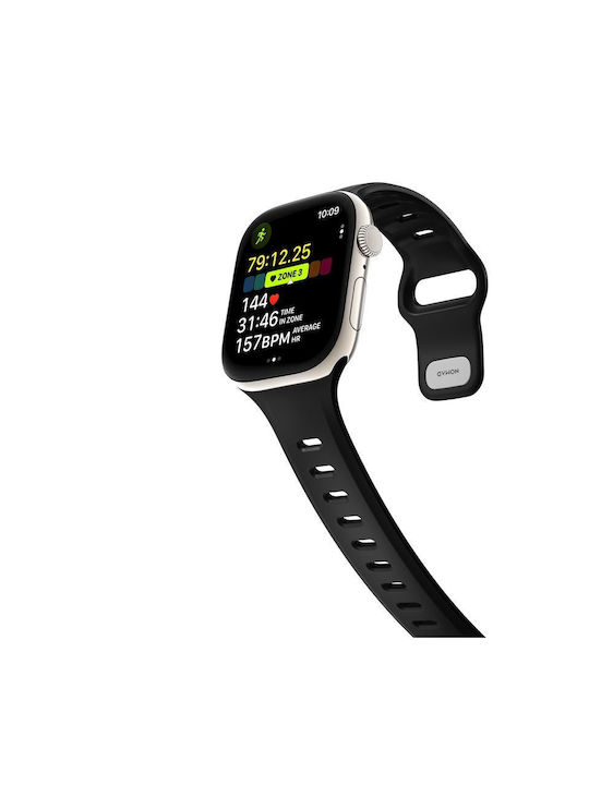 Nomad Tempo Strap Compatible with Apple Watch 45 46 mm Black