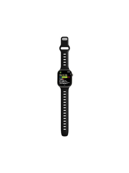 Nomad Tempo Strap Compatible with Apple Watch 45 46 mm Black