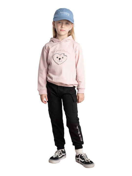 Kinder Sweatpants Set - Jogginganzug Pink 2Stück