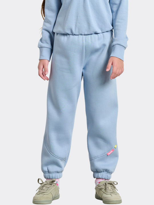 Kids Sweatpants Blue Capital Logo