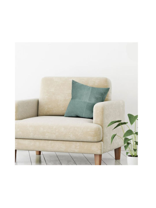 Sofa-Kissen Aus Samt Mint 45x45cm