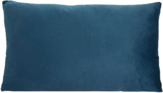 Sofa-Kissen Aus Samt Blau Mint 30x50cm