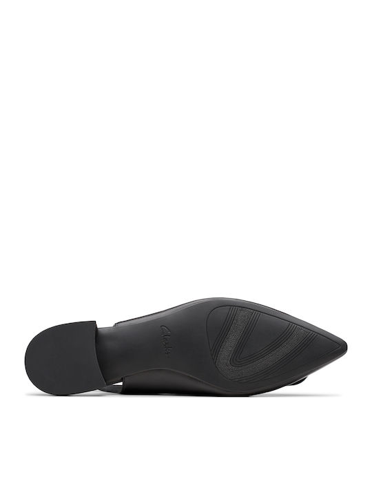Leather Ballerinas Sensa15 Trim Black