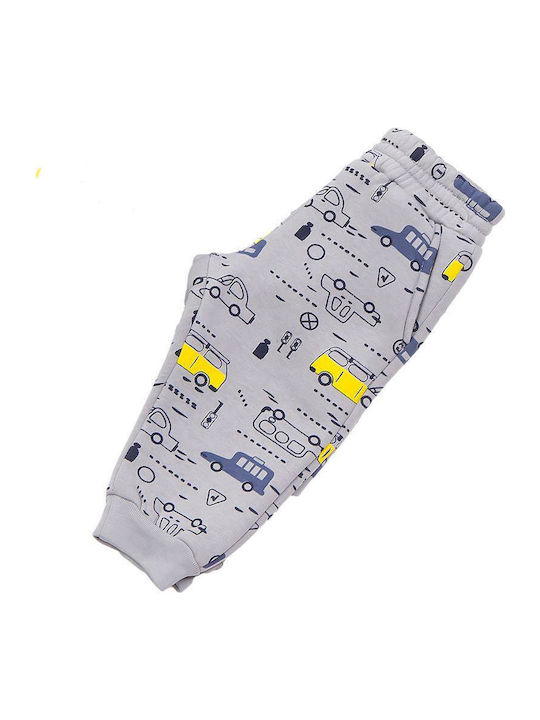 Kids Sweatpants Set Petrol Blue 2pcs
