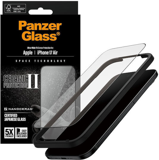 PanzerGlass Keramik Gehärtetes Glas (iPhone Air)