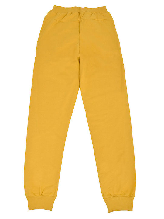 Kids Sweatpants Mustard