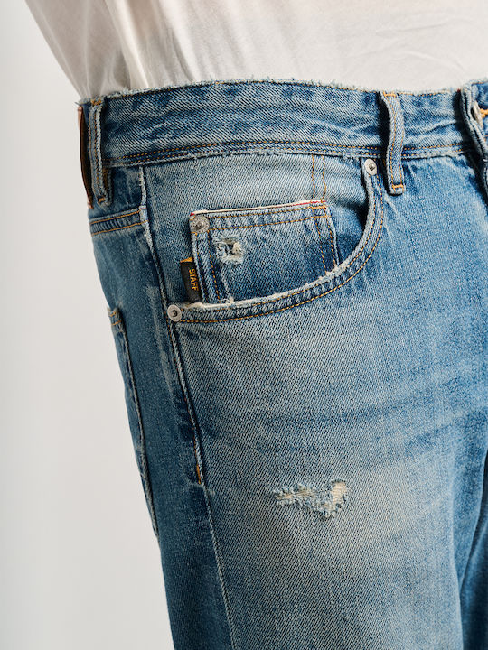 Devis Herren Jeanshosen mit Lose Anwendung Blau