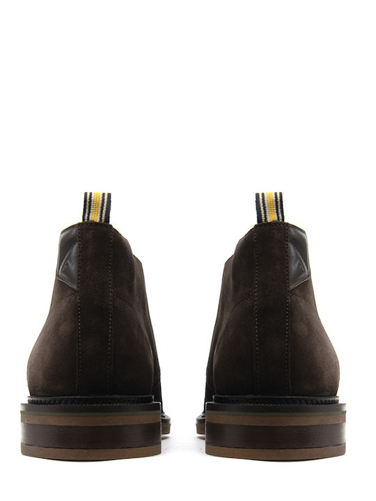 Suede Brown Men's Boots