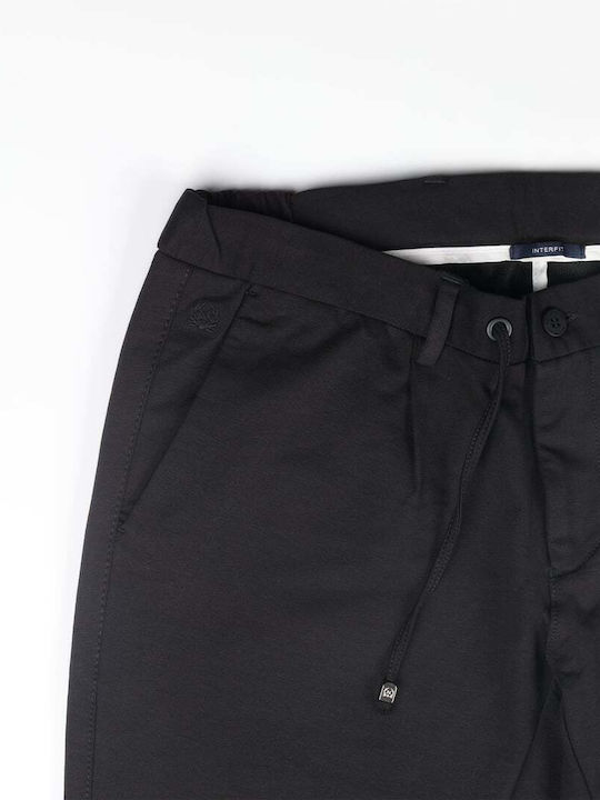 Men's Trousers Chinos Slim Fit Black