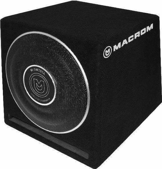 Macrom Subwoofer Αυτοκινήτου 8" 200W RMS με Κούτα