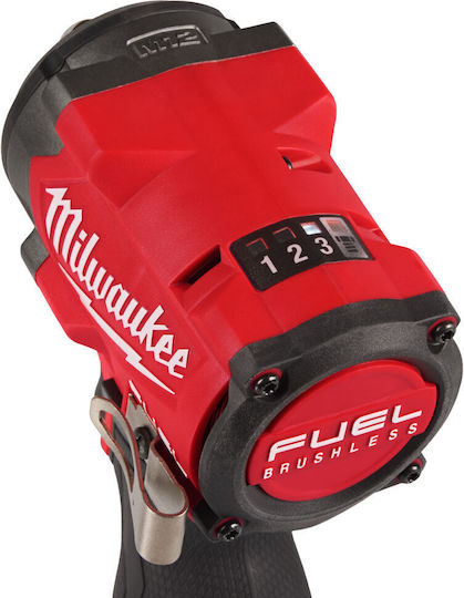 Milwaukee 4933493451 Brushless Impact Wrench Battery 12V Solo with Socket 3/8"