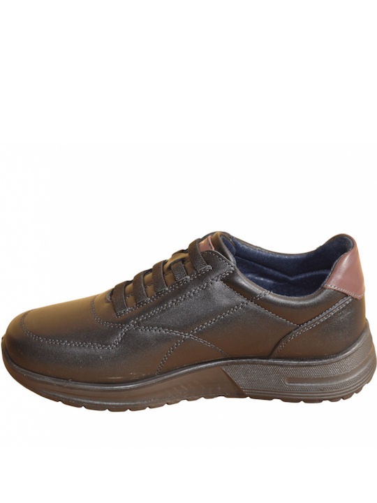 Men's Anatomic Leather Casual Shoes Black