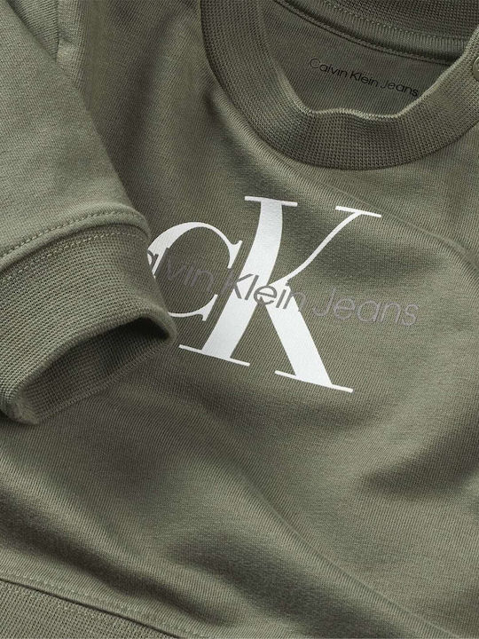 Monogram Kids Tracksuits Khaki 2 Pieces