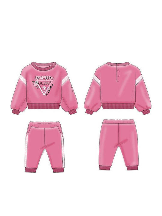 Παιδικό Σετ Φόρμας Jelly Pink 2τμχ Active