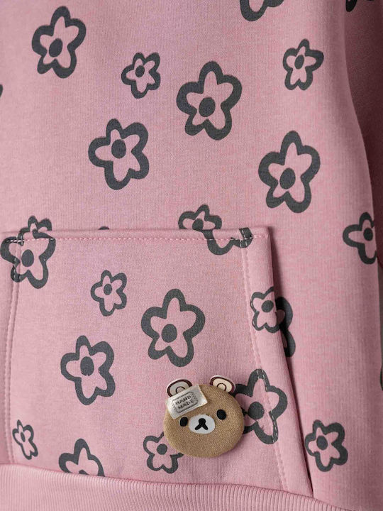 Kids Sweatpants Set Pink 2pcs