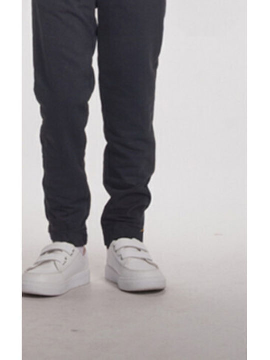 Kids Sweatpants Set Grey-anthracite 2pcs
