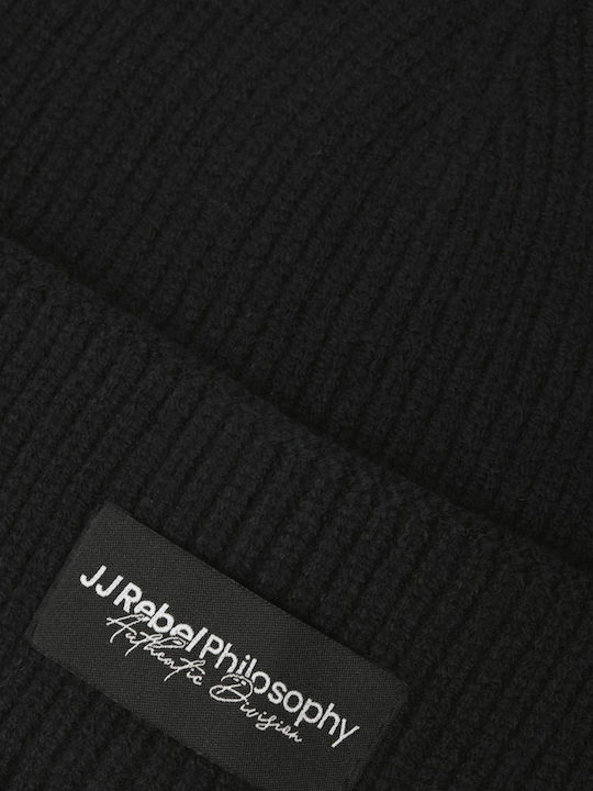 Beanie Masculin Căciulă Tricotat în culoarea Negru